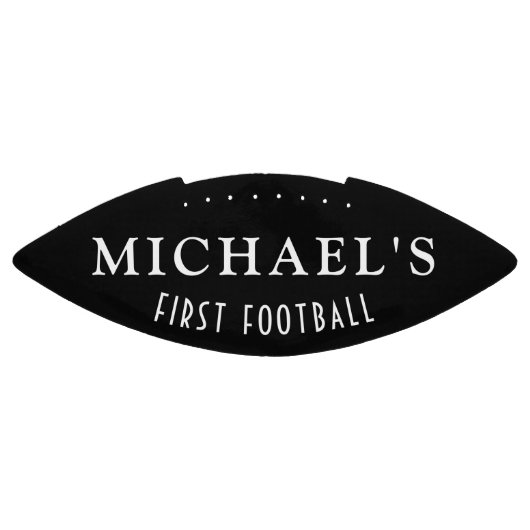 Koel Kinder Eerste Football Geboortdag Gift (Paneel)