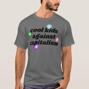 Koel Kinder tegen het communistische communistisch T-shirt