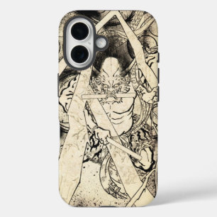 Koel klassiek  japans demon tattoo iPhone 16 hoesje