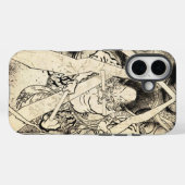 Koel klassiek  japans demon tattoo Case-Mate iPhone case (Achterkant (horizontaal))