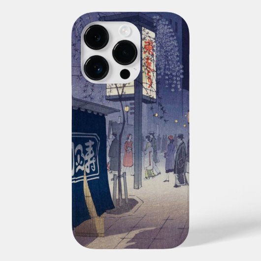 Koel Klassiek Japans Ukiyo-e Design 37 Case-Mate iPhone Case (Achterkant)