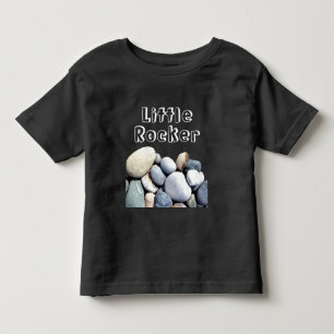 Koel kleine Rocker Custom Text Pebble Ston Kinder Shirts