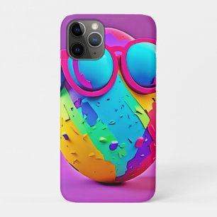 Koel kleurrijk ei iPhone 11 pro hoesje