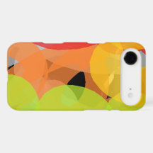 Koel, kleurrijke & abstracte kunst iPhone hoesjes