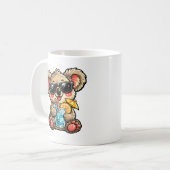 Koel Koala Drank Koffiemok (Voorkant links)
