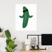 Koel komkommer poster (Thuiskantoor)