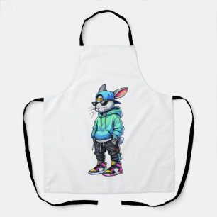 Koel konijn zonnebril Pasen voor jongens M Schort