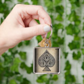 Koel kruipend rek artistieke pokerluis sleutelhanger (Hand)