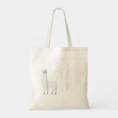 Koel lama voor mannen Alpaca Lover Peruvian Spi Tote Bag (Achterkant)