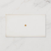 Koel  land Westerne Sunburst Visitekaartje (Achterkant)