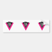 Koel Leeuw Bumpersticker (Voorkant)