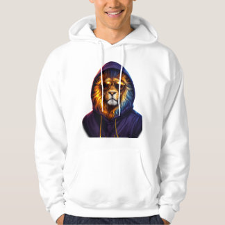 Koel Leeuw met Zonnebril Urbane Streetwear Hoodie