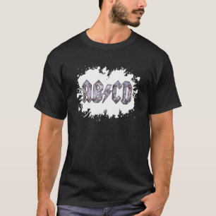 Koel leraren Abcd-leraar Abcd zet terug naar sch T-shirt