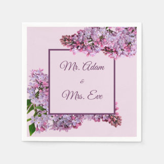 Koel lila paars vezel lavender servet