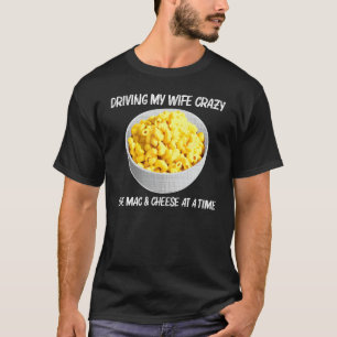 Koel Mac en kaas voor mannen Papa Macaroni eten da T-shirt