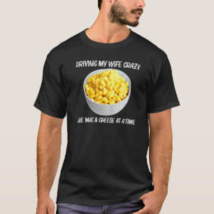 Koel Mac en kaas voor mannen Papa Macaroni eten da T-shirt