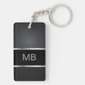 Koel Mannen Monogram Sleutelhanger (achterkant)