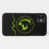 Koel Mannen Surfboard Emblem Designer Case-Mate iPhone Case (Achterkant (horizontaal))