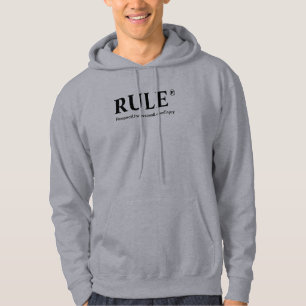 Koel met een speciaal bericht hoodie