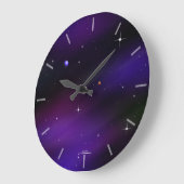 Koel met sterren en planetenklok grote klok (Hoek)