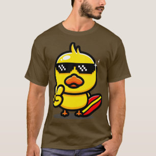Koel met Surfboardzomervakantie T-shirt