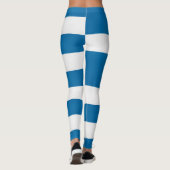 Koel Mode vlag Griekenland Leggings (Achterkant)