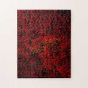 Koel, modern bloemenpatroon legpuzzel