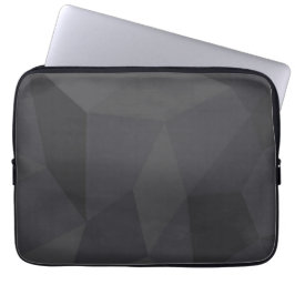 Koel, modern, elegant, trendy trapezoïde vormen laptop sleeve