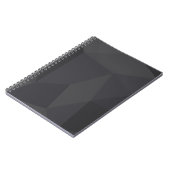 Koel, modern, elegant, trendy trapezoïde vormen notitieboek (Linkerzijde)