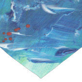 Koel Moderne Abstracte acrylArt Table Runner Korte Tafelloper (Hoek)