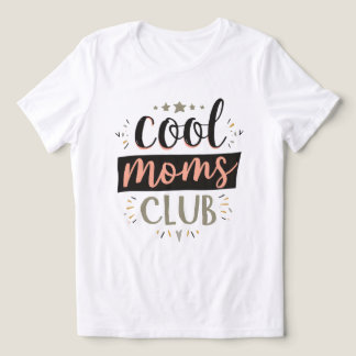 Koel Moms Club Trendy Moederdag Mama Cadeau Tri-Blend Shirt