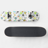 Koel mooie ruimteastronaut skateboard (Horizontaal)