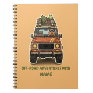 Koel Off-Road Capybara Camping Avonturen Notitiebo Notitieboek