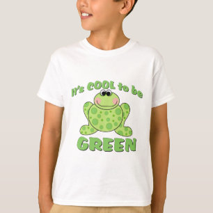 Koel om groen te worden t-shirt