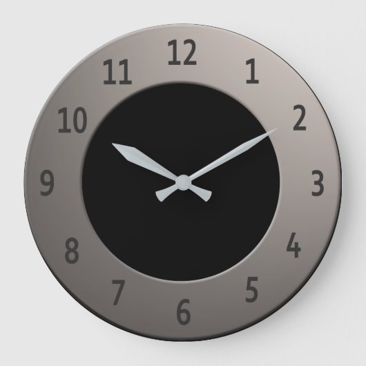 Koel om het even welke Zwarte Digitale Digitale op Grote Klok (Voorkant)