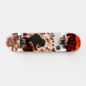 Koel Oranje zwart Skateboard (Horizontaal)