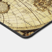 Koel  oude wereldkaarten bureaumat (Hoek)
