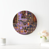 Koel paarse printplaat, elektronische PCB Grote Klok (Huis)