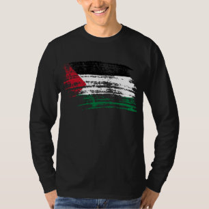 Koel Palestijns vlagontwerp T-shirt