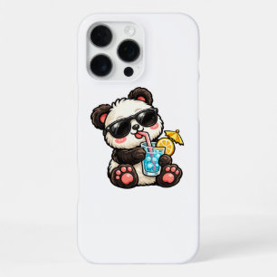 Koel Panda Drank iPhone 16 Pro Max Hoesje