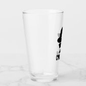 Koel pap beste dad ooit een coole vader met Monogr Glas (Rechts)