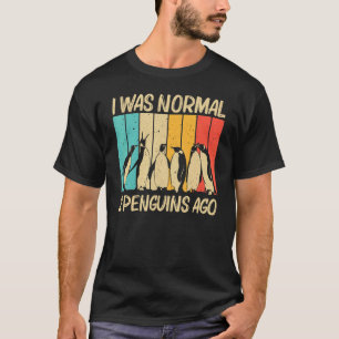 Koel pinguïn voor mannen keizer pinguïn t-shirt
