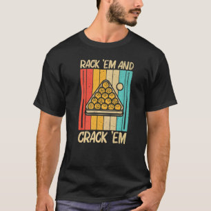 Koel pool voor mannen Snooker Billiards 8 Ball P T-shirt