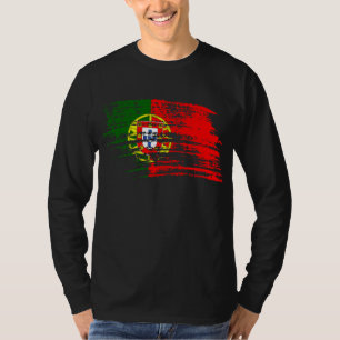 Koel Portugees vlagontwerp T-shirt