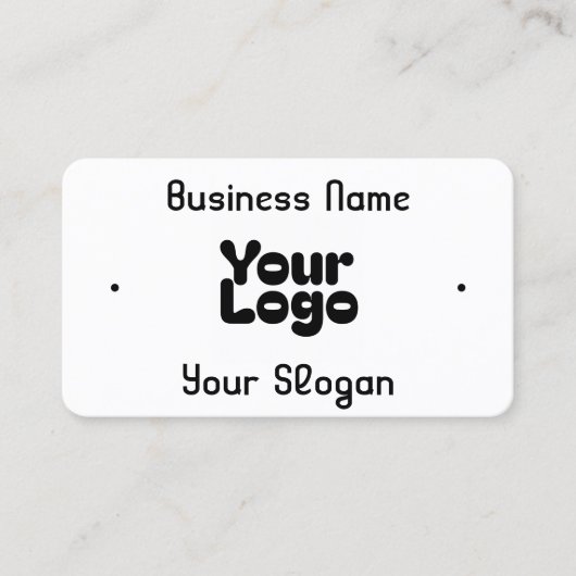 Koel Retromodern | Wit & Zwart Visitekaartje (Voorkant)