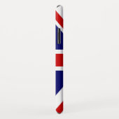 Koel rustig op de Britse vlag Case-Mate iPhone Case (Achterkant/rechts)