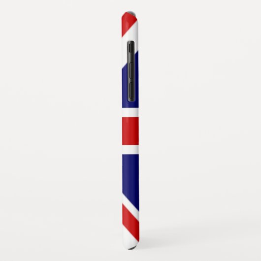 Koel rustig op de Britse vlag Case-Mate iPhone Case (Achterkant/links)
