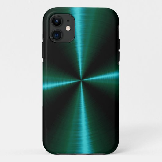 Koel RVS metaal 2 Case-Mate iPhone Case (Achterkant)