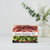 Koel Sandwich-winkel - Visitekaartje (Staand voorkant)