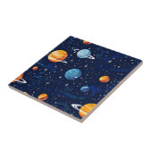 Koel Sci Fi uit Space Vibes Tegeltje (Zijkant)